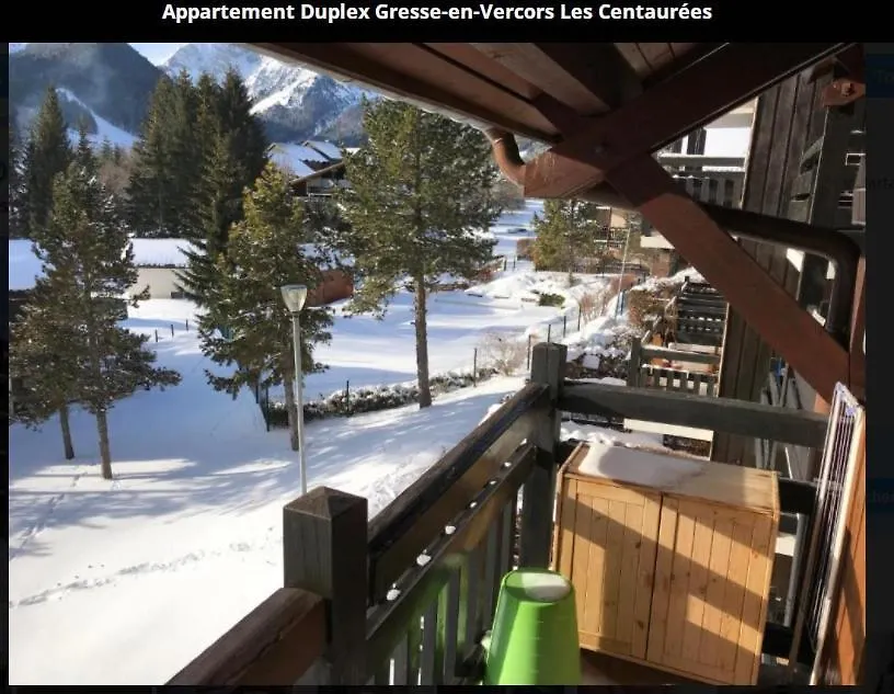 Apartment Appartement Duplex 4 Pers A Gresse-En-Vercors France